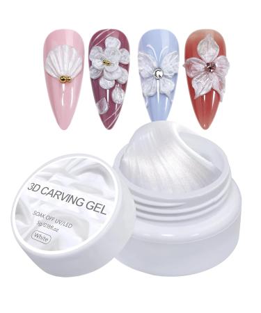 Imtrub Nail Sculpting Gel - 3D Pearlescent Nail Sculpting Gel 5g - Gentle Manicure Beauty Treatment with Aesthetic Extension for Women Spring-Summer - Buy Online on GoSupps.com