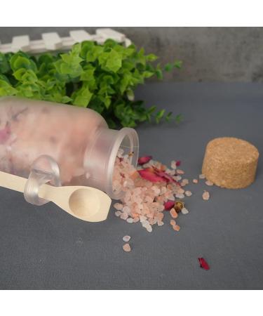 Himalayan Rose Bath Salt with Dead Sea Salt, Lavender & Bergamot Essential Oil - Stress Relief & Skin Soothing | 260g - Buy Online on GoSupps.com