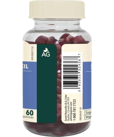 Adrien Gagnon - Sugar Free Melatonin Gummies - 2.5mg 60 Count - Buy Online on GoSupps.com