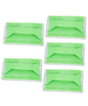 JECOMPRIS Screen Brush 5 Sets set crevice brush spring wipe the glass household window track cleaners clean cleaning brush detergent window rail window slot clean brush