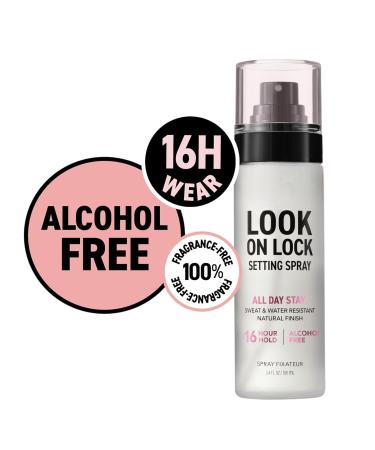Hard Candy Look On Lock Setting Spray Alcohol-Free 16 HR Hold Sweat Resistant Longwear (Pack 2) - Buy Online on GoSupps.com