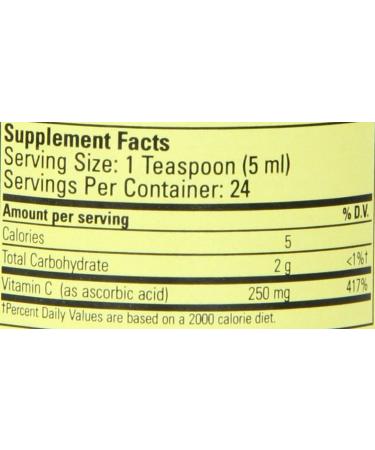 Child Life Liquid Vitamin C Orange Flavor Glass Bottle 4-Ounce (Pack of 2) - Buy Online on GoSupps.com