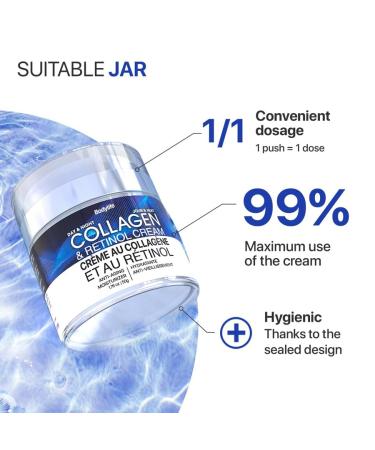 Bodylife Face Moisturizer Cream Anti Aging Neck Firming Cream Collagen Day & Night Face Cream with Nicotinamide Acid for Women & Men 1.76oz - Buy Online on GoSupps.com