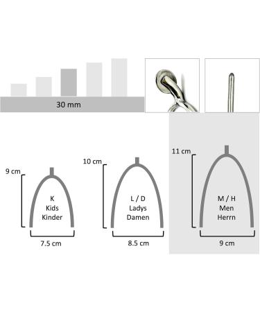 High-Quality Stainless Steel Wheel Spores | International Shipping | Men 30 Plug-In Spores Ball Swan Neck Hammer & Riffels Spores - Buy Online on GoSupps.com