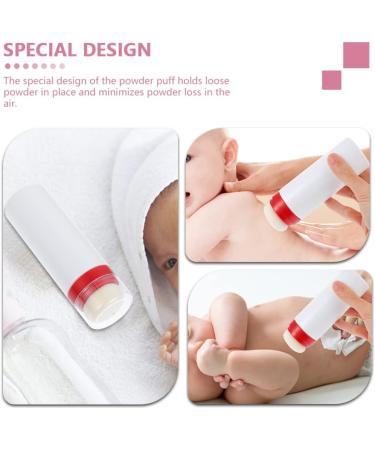 OSALADI 2 PCS Babyding Body Powder Powder Bouteilles Portables Rechargeables Travels Loose Conteners avec Bouff e Face Box Bo te Bo te pour Enfants Adulte - Buy Online on GoSupps.com
