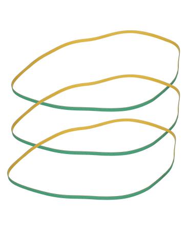 Zerodis 96 cm Artificial Leather Flat Belt - 3 Piece Replacement Accessories for eCommerce International Shipping - Buy Online on GoSupps.com