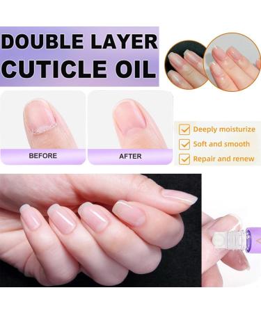 Cuticle Oil Newly Upgraded Applicator Nail Cuticle Oil Used for Nail Care-Preventing Nails From Cracking and Drying Caring and Repairing Rough Nails-Moisturizing Nails (Lavender Flavor-10ml) - Buy Online on GoSupps.com