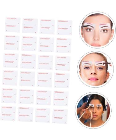 Hemoton 480 Pcs Eyebrow Stickers Makeup Assist Device Eyebrows Shaper Eyebrow Card Non-woven Fabric White 8.5x1cmx5pcs Whitex5pcs - Buy Online on GoSupps.com