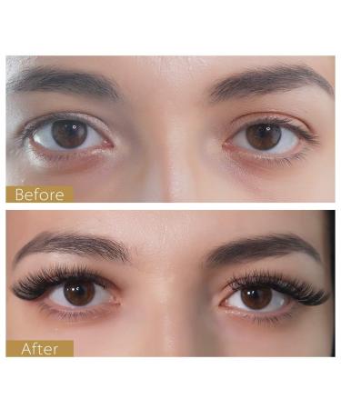 BEYELIAN Mega Volume Easy Fan 0.05 Light Self Fans Matte Black Eyelash Extensions - Salon Quality D Curl 14mm - Buy Online on GoSupps.com
