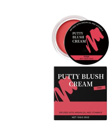Palaufr Cream Blush Long-lasting Moisturizer Mattifying Cream Blush for Mature Skin | Women Girls Mature Oily Skin Dates Daily Use Travel Party Commute Sport
