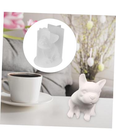 LALAFINA Silicone Mold Silicone Dog Shaped Mould Cake Candle Dog Treats Diy Mold Cake Mold 3d Aromatherapy - Buy Online on GoSupps.com