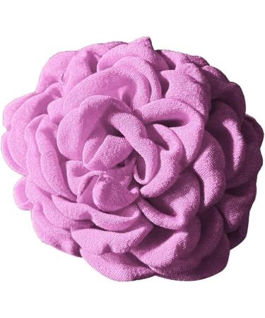 xbiez Sweet Girls High Ponytail Hair Claw Lovely Female Peony Flower Shape Hair Claw Small-Fresh Summer Hair Clip for Girls Gentle apricot - Buy Online on GoSupps.com