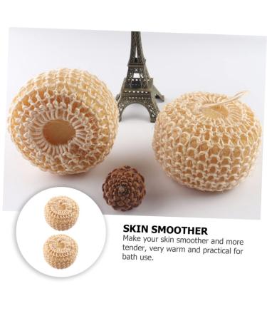 Didiseaon 5pcs Natural Sisal Bath Sponge Set | Eco-Friendly Loofahs & Scrubbers for Body | Perfect for Spa Experience - Shop Now - Buy Online on GoSupps.com