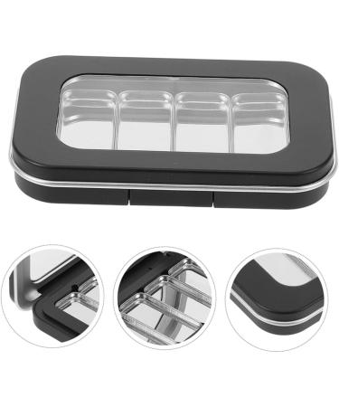 Palette Magn tique Vide 2 Pi ces Petit Format en Plastique Abs Noir Mat Porte-maquillage pour Fards Paupi res et Surligneurs Voyage Compacte - Buy Online on GoSupps.com