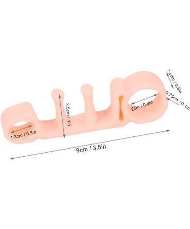 10 Pairs Unisex Gel Toe Separators for Bunion Pain Relief | Hallux Valgus Corrector Tool for Men & Women - Buy Online on GoSupps.com