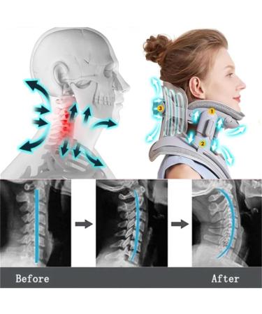 Bomby Neck Stretcher & Traction Device 3 Power Settings 8 Airbags for Neck & Shoulder Pain Relief Relax & Rejuvenate Anytime Anywhere - Buy Online on GoSupps.com