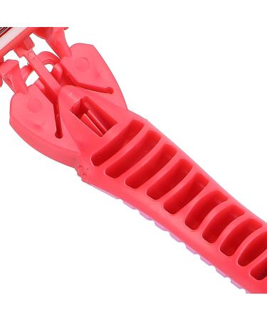 Buy Women's Skin Shaver with Elastic Sensor Blade | Red Reusable Razors for Smooth Legs - International Shipping Available - Buy Online on GoSupps.com