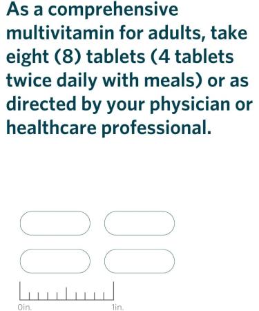 Cooper Complete - Original Multivitamin with Iron - Daily Multivitamin and Mineral Supplement - 30 Day Supply. Pack of 1 240 Count (Pack of 1) - Buy Online on GoSupps.com