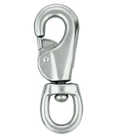 Weaver Leather #333 Bull Snap, Nickel Plated