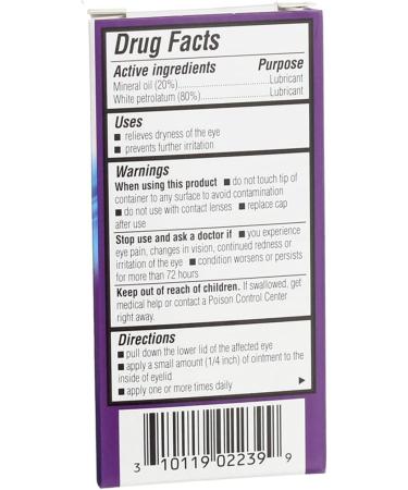 Buy Bausch + Lomb Soothe Lubricant Eye Ointment Nighttime 18 oz | Soothing Relief for Dry Eyes - Buy Online on GoSupps.com