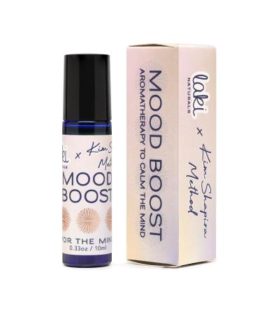 Laki Naturals Mood Boost Essential Oils Blend (10ml Roller Bottle) | Calming Aromatherapy for Emotional Balance | Sweet Orange Bergamot Neroli Clary Sage and Chamomile 0.33 Fl Oz (Pack of 1) Mood Boost