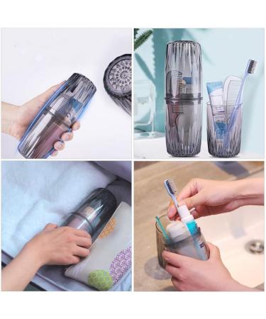 Buy Cabilock Travel Mouth Wash Cup & Toothbrush Storage Box - Perfect for International Shipping - Buy Online on GoSupps.com