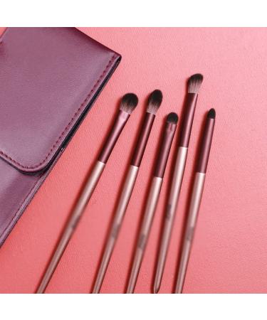 Set of 5 Eye Shadow Brushes | Eye Smudging & Nose Shadow Makeup Brush | International Shipping - Buy Online on GoSupps.com