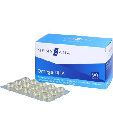 Omega-Dha Menssana - Premium Omega-3 Supplement for Men's Health | International Shipping Available - Buy Online on GoSupps.com