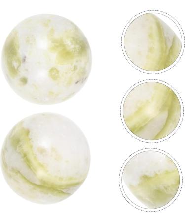 Solustre 1 Set Gymnastics Baoding Balls - Chinese Stress Balls for Hand Meditation & Sport | Lantian Jade - Buy Online on GoSupps.com