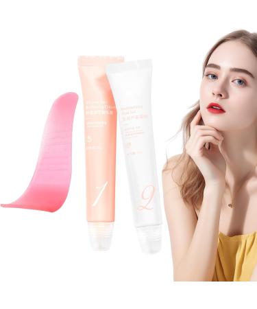 Facial Hair Removal Cream - Lip Hair Removal Cream | Hair Removal Lotion Kit with Spatula Soft Skin Care for Women at Home or in the Shower - Buy Online on GoSupps.com