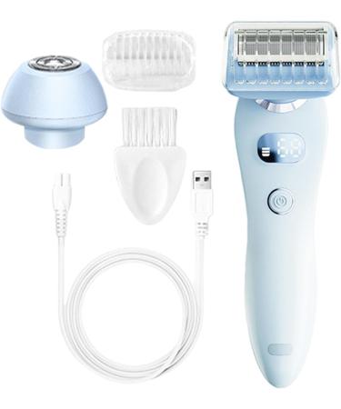 Pzuryhg Trimmer for Women Waterproof Hair Clipper for Women Personal Trimmer for Women Smooth Gliding Epilator Electric Hair Remover for Women Facial Hair Trimmer for Blue - Buy Online on GoSupps.com