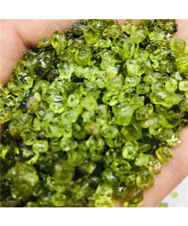 100g Natural Peridot Quartz Crystal Stone Rock Chips LuckyNatural Stones Minerals th Decoration Furnishing Natural Stones Reiki Crystal Stone - Buy Online on GoSupps.com