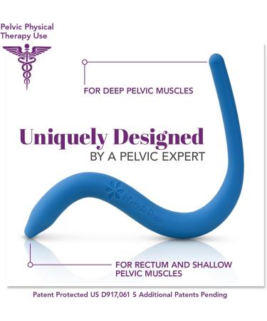 Intimate Rose Pelvic Wand for Muscle Pain Relief - Pelvic Physical Therapy Vibration - Buy Online on GoSupps.com