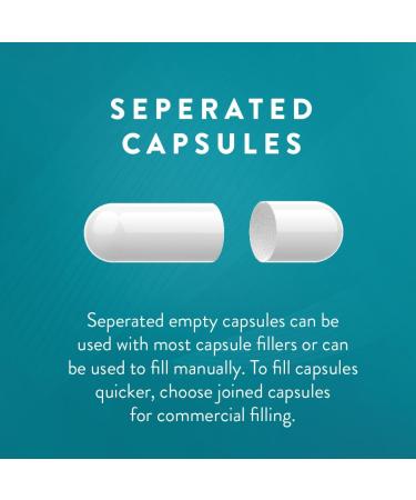 Buy Size 00 Purecaps USA Black/Red Gelatin Pill Capsules - Fast Dissolving Preservative Free 1 000 Count - International Shipping Available - Buy Online on GoSupps.com