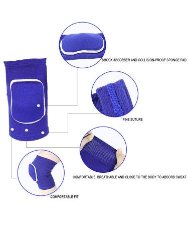 Buy Kids Knee Pads - Breathable Soft Compression Sleeves for Sports | Anti-Slip Protective Gear - S Size Black - Buy Online on GoSupps.com