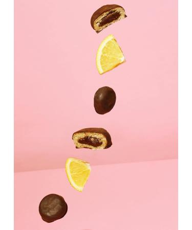 KoRo - Organic Dark Chocolate Bites with Orange 12 x 2 x 20g - Oat and Cashew Base - Fruity Orange Filling - Vegan - Buy Online on GoSupps.com