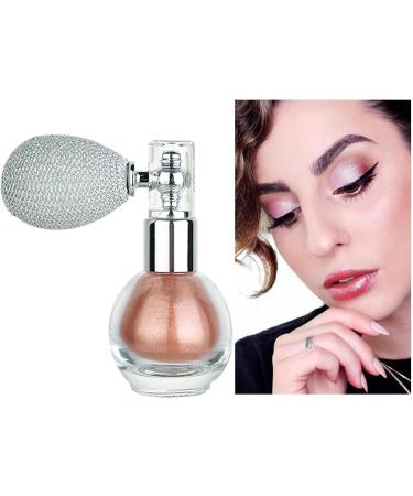 Highlighter Powder Spray | All-Over Body Glitter Powder Spray for Hair Face and Legs | Face Makeup Body Makeup Beauty Products for Shopping Dating Traveling Home Working Gathering Shakven 4# - Buy Online on GoSupps.com