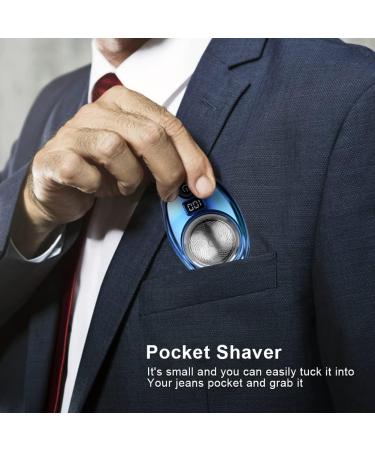 Buy New Upgrade Mini Electric Razor - Portable USB Rechargeable Waterproof Shaver for Men | Easy One-Button Use - International Shipping Available - Buy Online on GoSupps.com