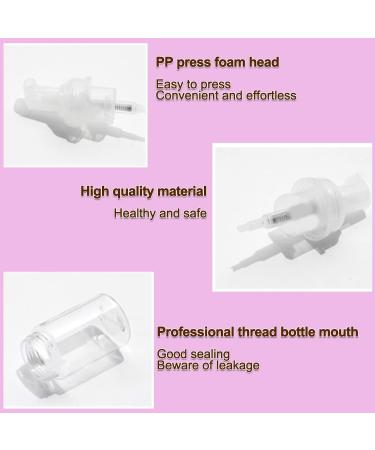 10pcs 30ml Foam Bottles - Portable Refillable Liquid Soap Dispenser - Travel-Friendly PP Container - Buy Online on GoSupps.com