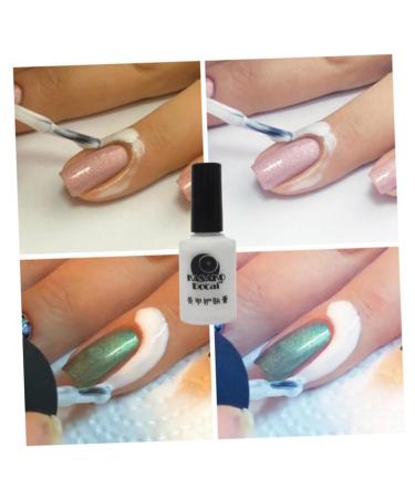 POPETPOP 3pcs Anti-overflow Glue Nail Polish Glue Polish Glue Palisade Nail Supplies Liquid mediumx3pcs Pinkx3pcs - Buy Online on GoSupps.com