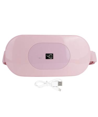 Plplaaoo vibration and massage heating belt electric heating pillows menstrual heating pillows for women and girls wireless DC5V heating pillows heating pillows for cramps waist back pain