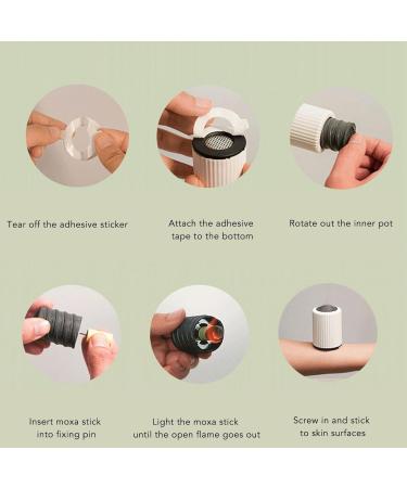 NATUDOCO Moxibustion Box - Adjustable & Rotatable Moxa Therapy for Home Beauty & Massage Salon - Buy Online on GoSupps.com