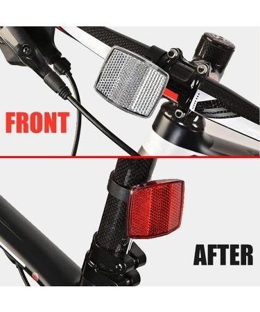 Guidre Reflector Bike with Accessories | Front & Rear Bicycle Reflectors Bell & More - Buy Online on GoSupps.com