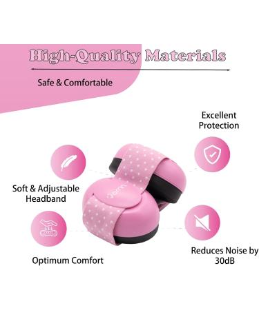 Baby Ear Defenders 6-12 Months | Noise Cancelling Headphones for Babies | Airplane Ear Protection - Buy Online on GoSupps.com