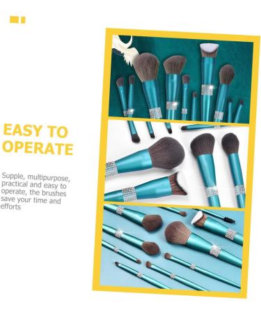 FRCOLOR 4 Sets Diamond Makeup Brush Face Beauty Tools Women Makeup Brush Makeup Applicator Make up Brush Eyeshadow Makeup Brush for Women Artificial Fiber Long Handle Foundation Miss - Buy Online on GoSupps.com