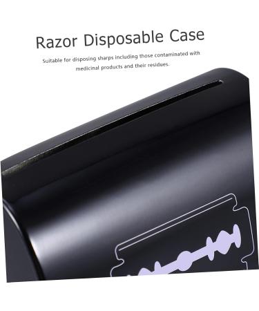 Minkissy Razor Blade Storage Box - 6 STK for Men | Safe Disposal Holder for Travel & Sharp Objects - Buy Online on GoSupps.com