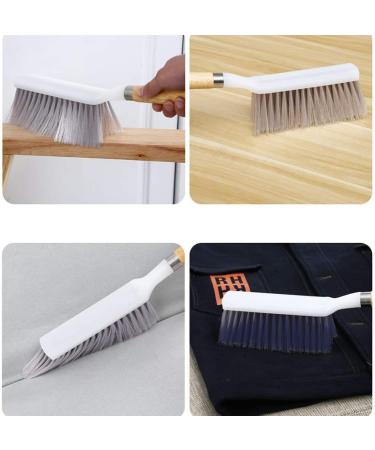 Cleaning Brush Hand Brushes Brush with Handle Grout Tile Brush Bed Brush Clean Home Bedroom Bed Brush Anti-Dust Soft Fur Sofa Carpet Brush Broom - Buy Online on GoSupps.com
