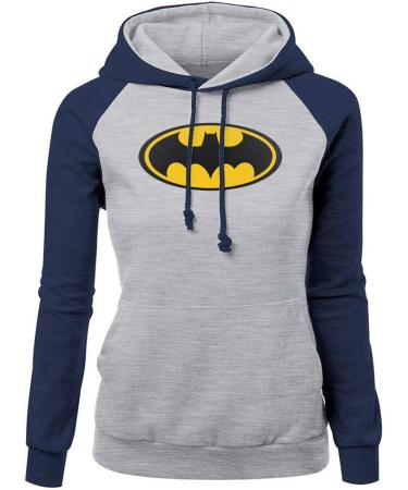 Bigfanshu Women's Funny Print Hoodie for Autumn Winter Fleece Streetwear Hip Hop Harajuku Sweatshrit Grey - Buy Online on GoSupps.com