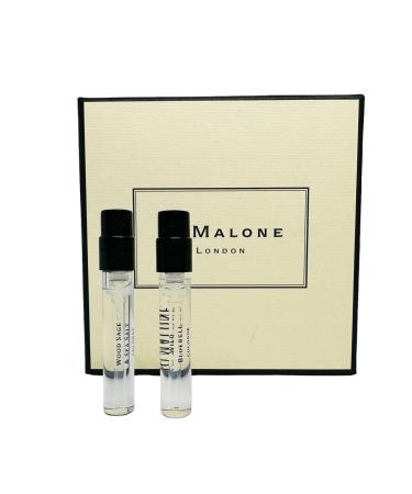 Jo Malone London Scent pairing Duo Wild Bluebell + Wood Sage & Sea Salt Sample Vial 0.05oz/ 1.5ml ea - Buy Online on GoSupps.com
