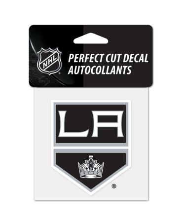 WinCraft NHL Perfect Cut Color Decal Los Angeles Kings 4" x 4"